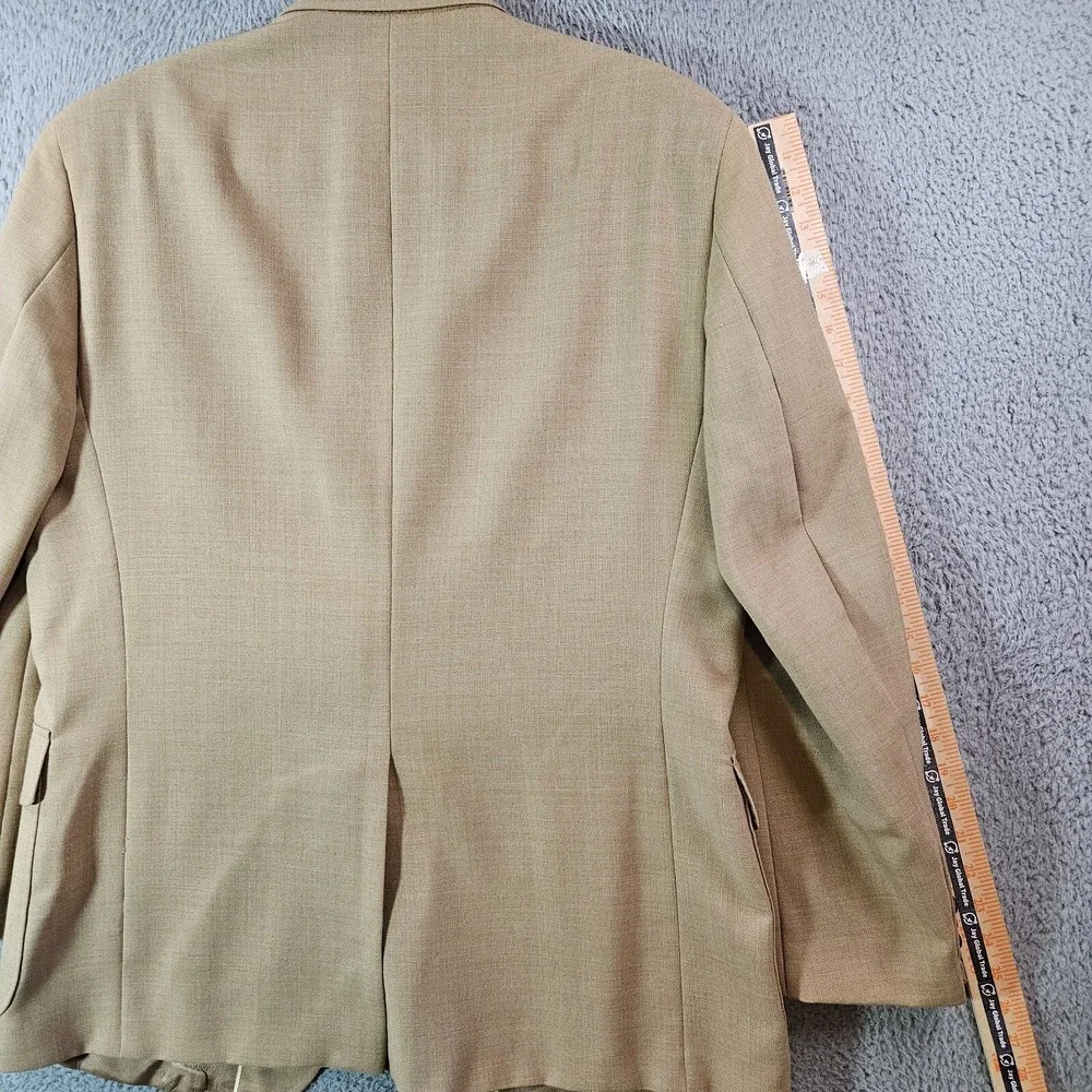 Botany 500 Suit Blazer Sport Coat Men 42S‎ Light Brown - Flaw